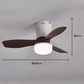 🏆LAST DAY SALE 50% OFF!! 🌬️💡Foldable LED Ceiling Fan Light with Remote Control, E27 Socket Compatible, Adjustable Lighting & Functions🏡✨