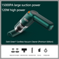 🚗💨 Cordless Car Vacuum – Powerful 10,000Pa Suction Without the Hassle!