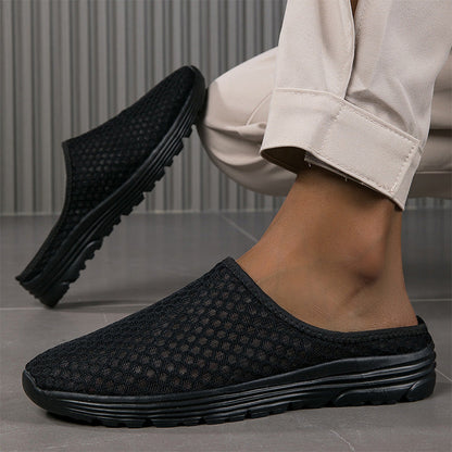 👟50% OFF☁️Casual Comfort Breathable Mesh Slippers – Lightweight, airy, slip-on style – indoor & outdoor comfort. 🔥☀️