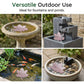 ⏳LAST DAY SALE ONLY ￡6.99!!🌿Universal Fit Bird Bath Cleaner🐦💦Wildlife-Safe Leaf Purifier for Fresh, Clear Water in Any Garden Basin | Rust-Resistant & Low Maintenance🛡️✨