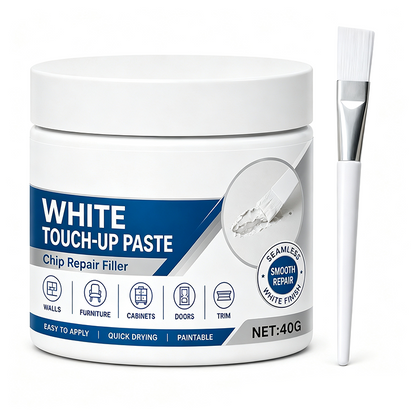 🥳2026 HOT SALE🥳💞50K+ SOLD!🎁White Furniture Touch-Up Paste with Brush