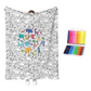 ⏳LAST DAY SALE ONLY ￡11.99!!⚡Creative Cozy Coloring Blanket Kit