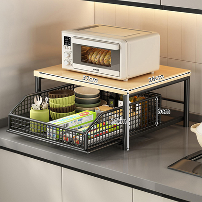 🍳 50% OFF! 2-Tier Microwave Stand – Save Counter Space & Organise Your Kitchen! ✨