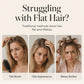 🔥 48K+ SOLD! 💇‍♀️ Wireless Heated Root Lift Clip – Instant Volume for Flat, Fine Hair