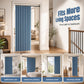 ⏰LIMITED TIME 49% OFF! ⭐No-Drill Magnetic Accordion Door Curtain
