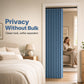 ⏰LIMITED TIME 49% OFF! ⭐No-Drill Magnetic Accordion Door Curtain