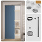 ⏰LIMITED TIME 49% OFF! ⭐No-Drill Magnetic Accordion Door Curtain