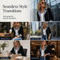 ⌛🔥 LAST DAY – 70% OFF! 🍂 Women’s Denim Spliced Knit Coat