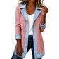 ⌛🔥 LAST DAY – 70% OFF! 🍂 Women’s Denim Spliced Knit Coat