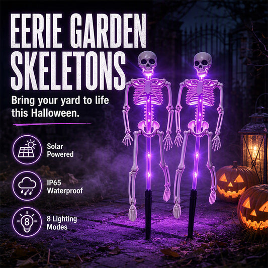 💀 Solar Skeleton Stake Light™ 🎃 | 50% OFF Halloween Outdoor Decor 👻✨