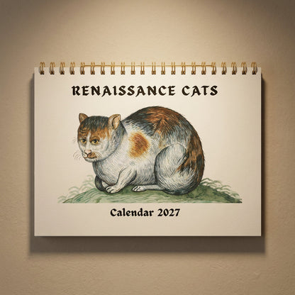 ⏳Limited-time 50% off⏰Funny 2027 Ugly Cats Wall Calendar😺📅