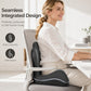 🪑 50% OFF! Ergonomic Memory Foam Seat Cushion – Back Support for Home, Office & Car 💺