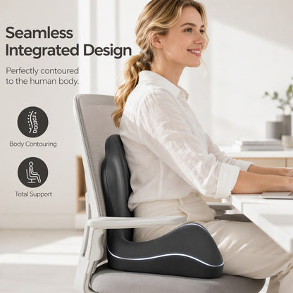 ⏳ LAST DAY! £19.99 💕 Ergonomic Memory Foam Seat Cushion – All-Day Comfort 🪑✨