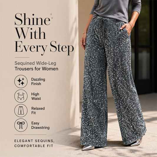 🛍️ LAST DAY! Women’s Elastic Waist Straight-Leg Trousers — ONLY £21.99! 👖✨