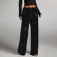 🛍️ LAST DAY! Women’s Elastic Waist Straight-Leg Trousers — ONLY £21.99! 👖✨
