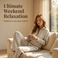 ⏳🔥 LAST DAY – ONLY £26.99! ✨ Women’s Half-Zip Top & Wide-Leg Trousers Set