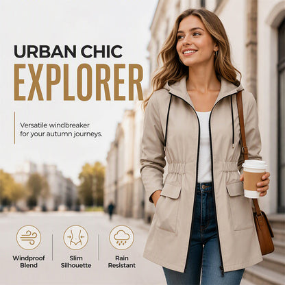⏳🔥 LAST DAY – 70% OFF! 🌧️ Women’s Hooded Rain Jacket