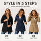 ⏳🔥 LAST DAY – 70% OFF! 🌧️ Women’s Hooded Rain Jacket