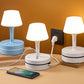 🥳 2026 HOT SALE! 💡 50% OFF! Bedside Lamp with AC Outlets & USB Ports 🔌✨
