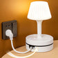 🥳 2026 HOT SALE! 💡 50% OFF! Bedside Lamp with AC Outlets & USB Ports 🔌✨