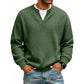 🔥 LAST DAY — ONLY £12.99! 👕 Men’s Textured Waffle Layered-Look Long-Sleeve Tee