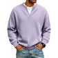 🔥 LAST DAY — ONLY £12.99! 👕 Men’s Textured Waffle Layered-Look Long-Sleeve Tee