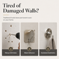 🐚 Shell-Shaped Adhesive Wall Hooks – No Drilling Needed!