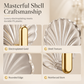 🐚 Shell-Shaped Adhesive Wall Hooks – No Drilling Needed!