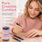 🎨 50% OFF! 24-Colour Dual-Ended Nail Art Pens ✨