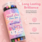 🎨 50% OFF! 24-Colour Dual-Ended Nail Art Pens ✨