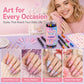 🎨 50% OFF! 24-Colour Dual-Ended Nail Art Pens ✨