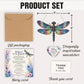 ✨ Inspirational Dragonfly Suncatcher – A Beautiful Reminder to Keep Going 🦋🌈