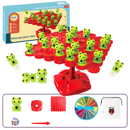 🌳 Balancing Tree Stacking Game for Kids – Fun Family Strategy Game 🎲