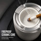 🚗 Hot Pick! Rotating Ceramic Car Ashtray – Stylish, Compact & Easy to Use