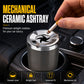 🚗 Hot Pick! Rotating Ceramic Car Ashtray – Stylish, Compact & Easy to Use