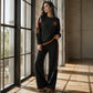 🔥 ONLY £23.99! 👗✨ Women’s Casual Sweatshirt & Wide-Leg Trousers Set