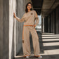 🔥 ONLY £23.99! 👗✨ Women’s Casual Sweatshirt & Wide-Leg Trousers Set