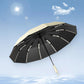 ⏳ LAST DAY! TANNESS 96-Rib Windproof Automatic Umbrella – Built for British Weather, Only £9.99! 🌧️💨🇬🇧