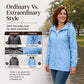 🌧️ £17.99 TODAY! 💥 Women's Outdoor Waterproof Hooded Jacket 🧥