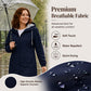 🌧️ £17.99 TODAY! 💥 Women's Outdoor Waterproof Hooded Jacket 🧥