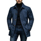 🔥 LAST DAY — 70% OFF! ✨ Premium Men’s Waterproof Mid-Length Trench Coat