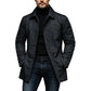 🔥 LAST DAY — 70% OFF! ✨ Premium Men’s Waterproof Mid-Length Trench Coat