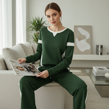 ☀️ LAST DAY SALE — ONLY £18.99! 🌿 Women’s Casual Relaxed-Fit Top & Trousers 2-Piece Set