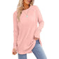⏳ LAST DAY — ONLY £12.99! 🔥🍂 Women’s Casual Crew Neck Top with Thumbholes