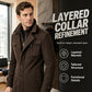 🔥 LAST DAY — ONLY £42.99! 🧥 Men’s Classic Mid-Length Slim-Fit Overcoat