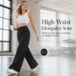 ⌛ LIMITED-TIME OFFER! 👖✨ Women’s High-Waisted Wide-Leg Tailored Trousers