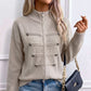 🔥 LAST DAY £19.99! ✨ Women’s Double-Zip Sweater Jacket – Effortless Style for Every Day