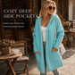 🔥 LAST DAY — 50% OFF! 🧶 Women’s Long Hooded Knit Cardigan ✨
