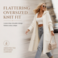 🔥 LAST DAY — 50% OFF! 🧶 Women’s Long Hooded Knit Cardigan ✨