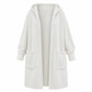 🔥 LAST DAY — 50% OFF! 🧶 Women’s Long Hooded Knit Cardigan ✨